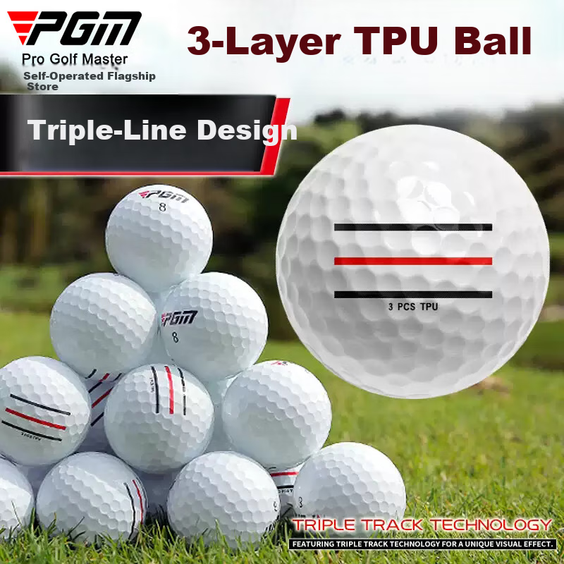 PGM Golf Three-Layer Competition Balls - Soft Feel & High Control