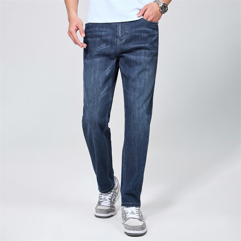 DANCING WOLVES Mulberry Silk Soft Summer Jeans