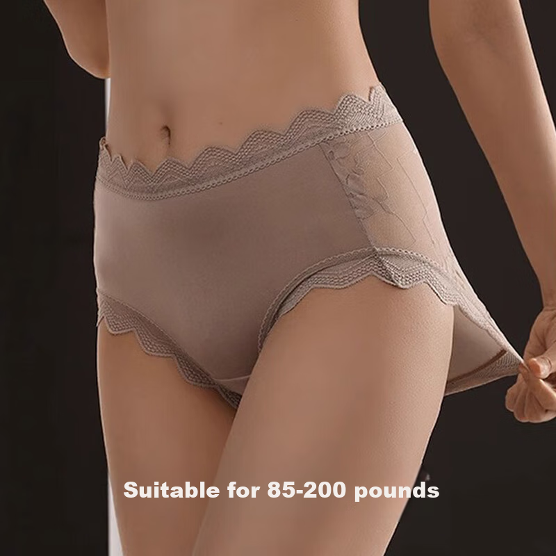 FitonTon Women's Underwear - 2-Pack Plus Size Sexy French Style