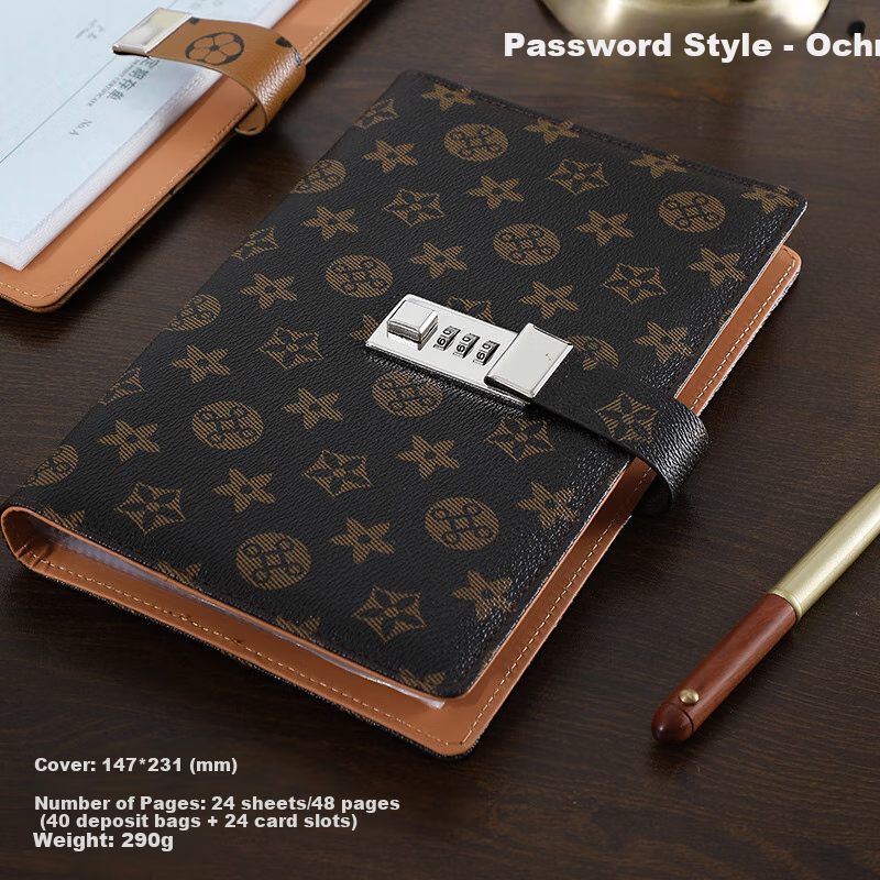 Longe Document Organizer with Password Lock