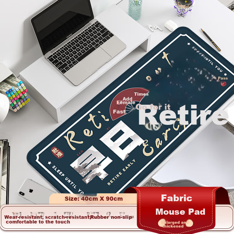 JPLAYER Extra Large Thick Mouse Pad