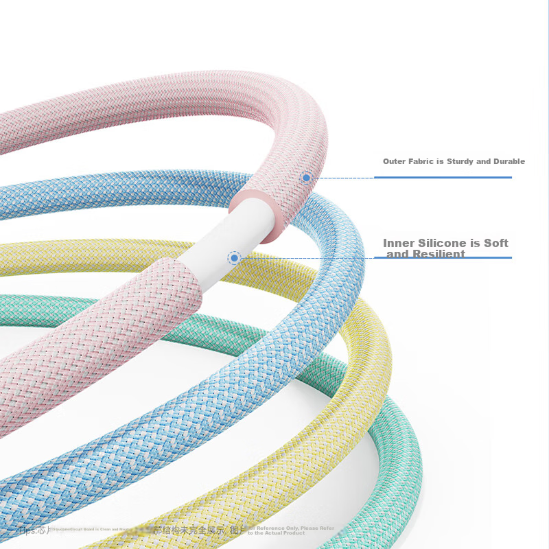 BIAZE Dual-Head Type-C to Type-C Fast Charging Cable