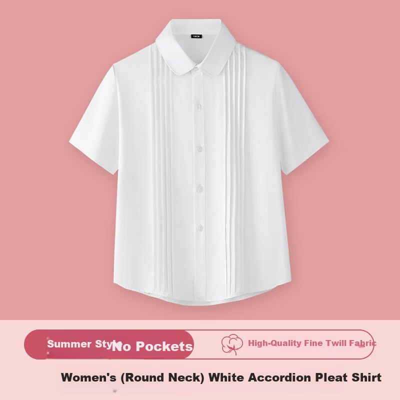 Yinuofang Girls' Short-Sleeve Shirt