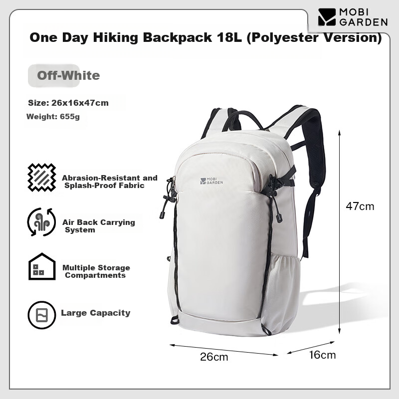 MOBIGARDEN Qigu Hiking Backpack