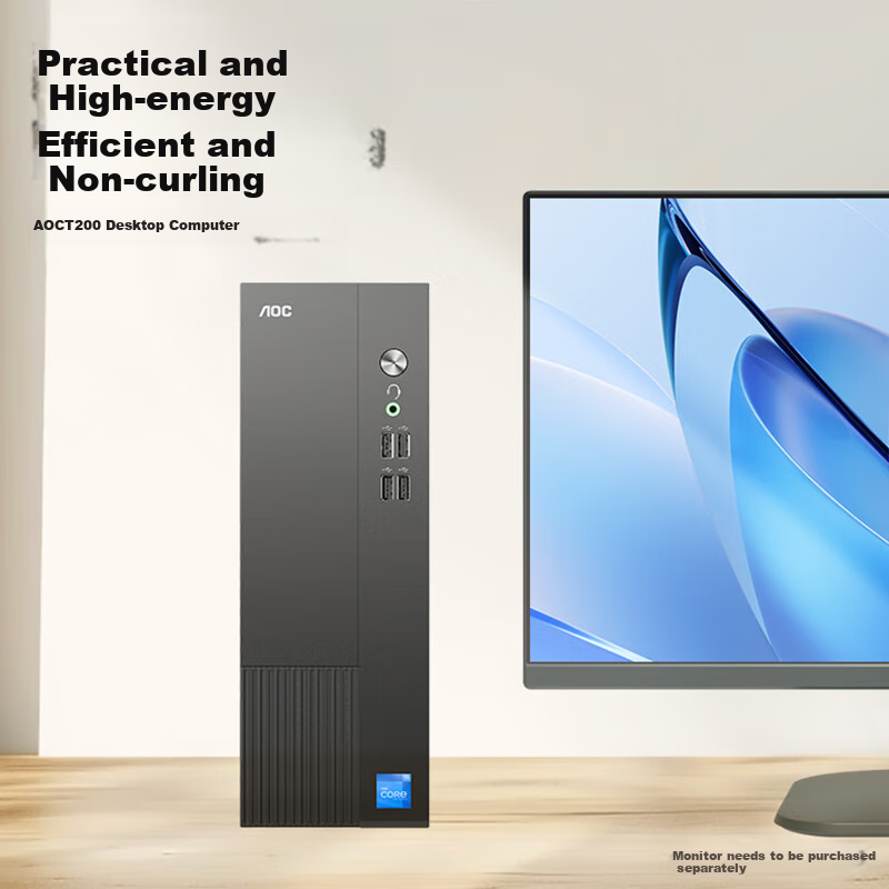 AOC Glory T200 Desktop PC - Core i5, 16GB RAM, 512GB SSD
