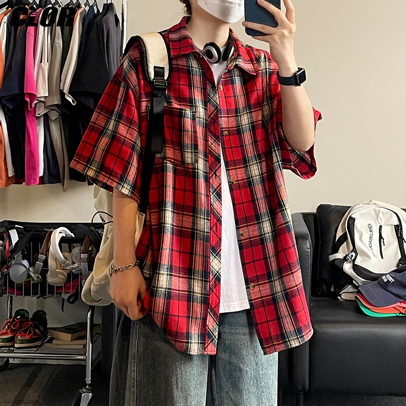 CLOR Retro Plaid Shirt