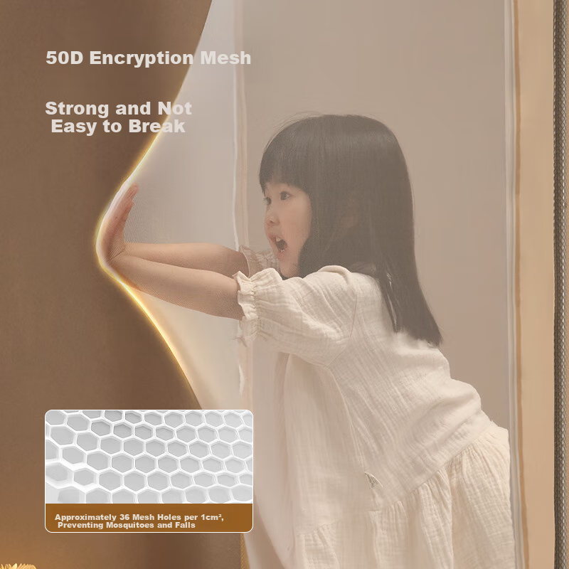 JD Original Safe Fence Mosquito Net - Baby Fall Prevention
