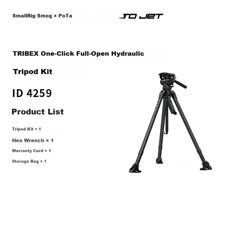 SmallRig X Potato Jet Tribex Carbon Fiber Tripod