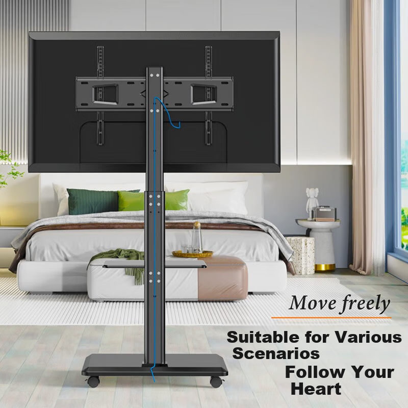 CABTE Mobile TV Stand for 32-75" TVs