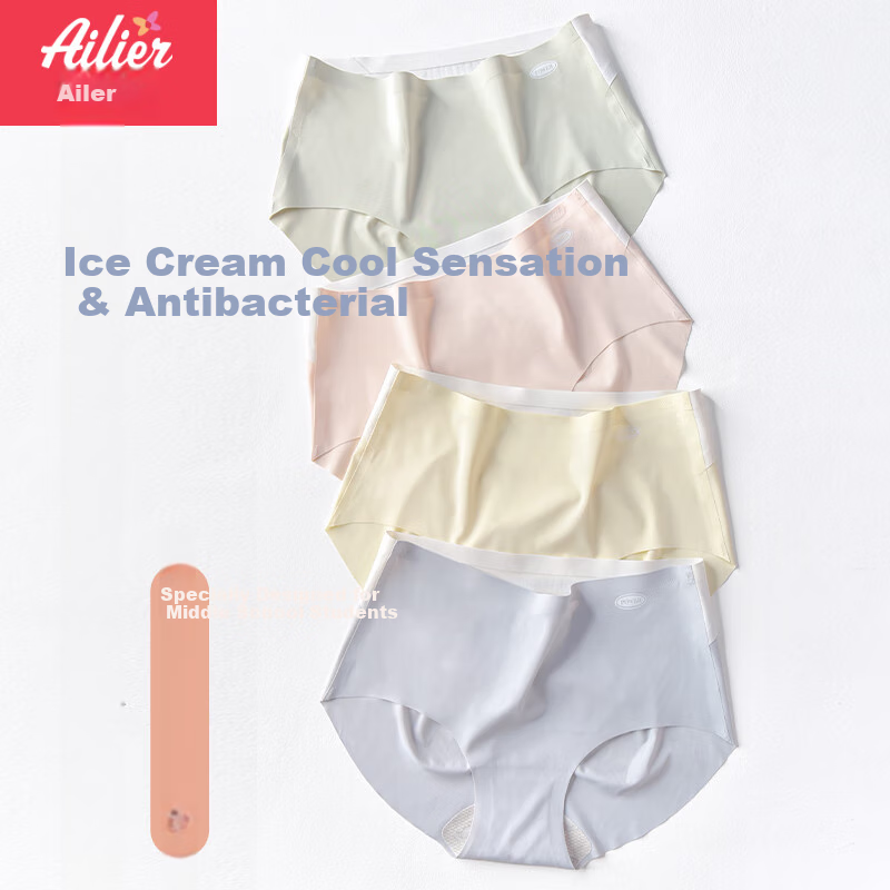 Ailier&ouluola Girls' Antibacterial Underwear