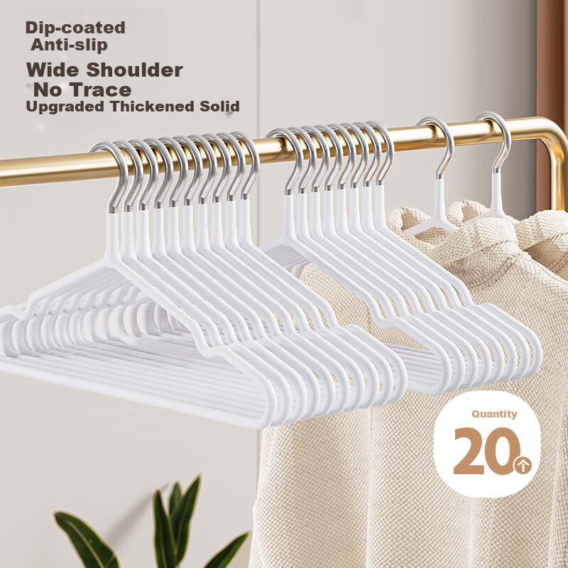 JEKO&JEKO Non-Slip Thick Hangers for Home