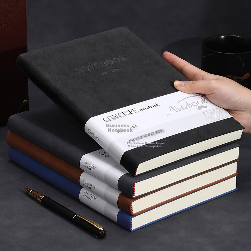 Faramon B5 Notebook - Vintage Leather Business Notepad