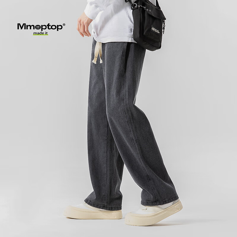 MMOPTOP Washed Retro Jeans for Men 3XL