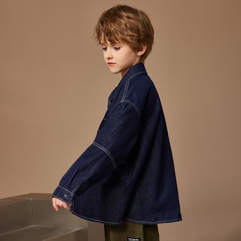 ASK JUNIOR Boys Denim Jacket 2025 Autumn
