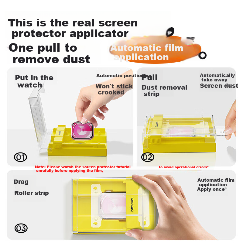 Baseus Apple Watch S10/S11 Screen Protector [46mm]