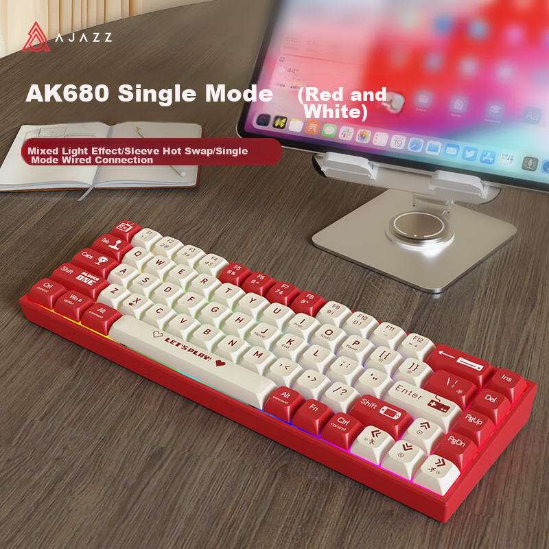 AJAZZ AK680 Wired Mechanical Keyboard