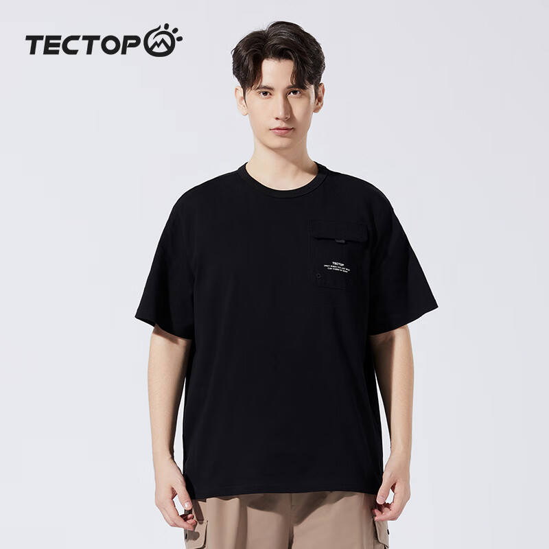 TECTOP Quick-Dry Short-Sleeve T-Shirt for Men & Women