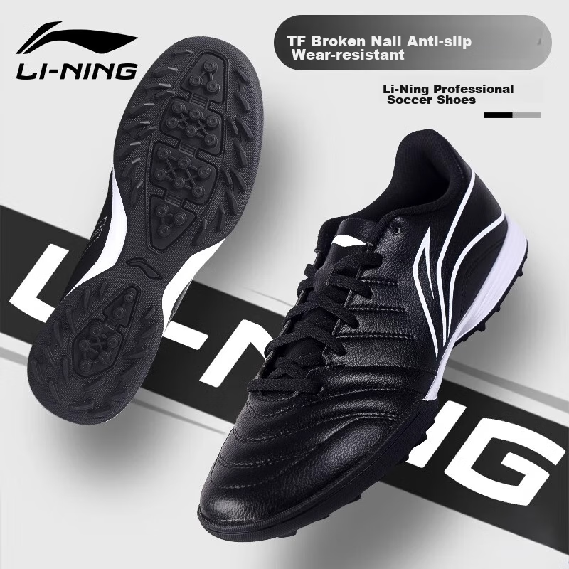 Li-Ning Men Women Soccer Cleats TF Turf Football Boots