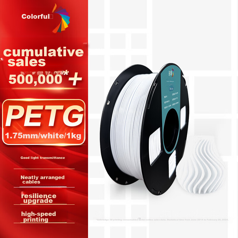 Caige 3D PETG Filament - High Tensile Strength