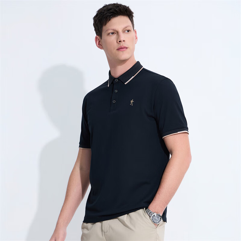 DANCING WOLVES Men's Summer Breathable Polo Shirt