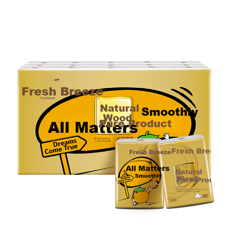 APP Li Yunrui's Choice 4-Ply Soft Tissue Paper 5 Sheets 30 Packs