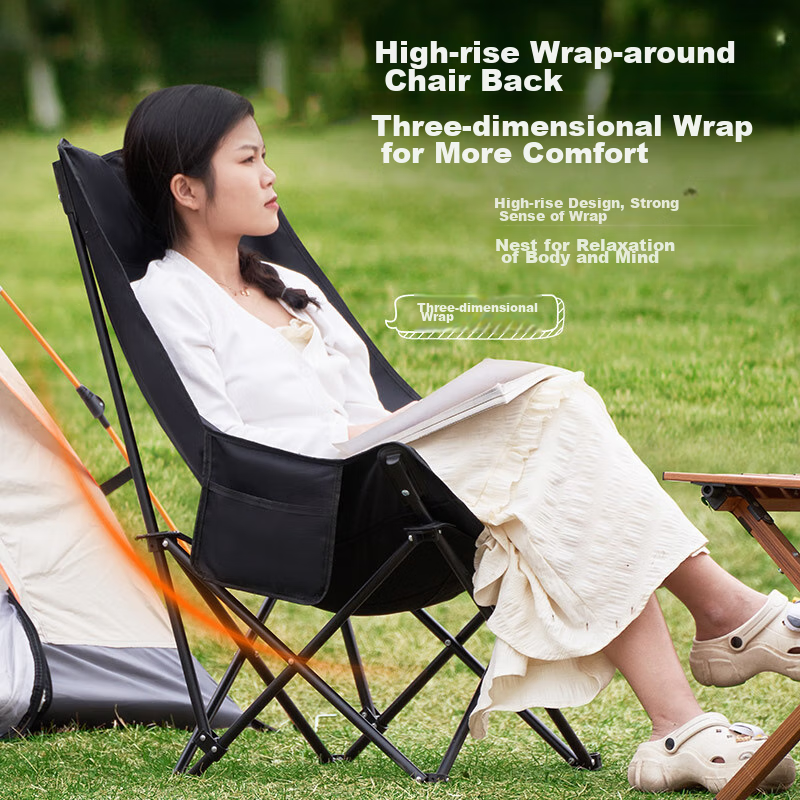 Suncojia High Back Moon Chair - Portable Camping Chair