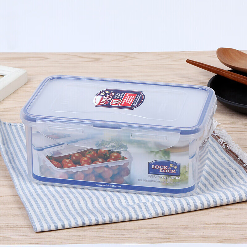 LOCK&LOCK 1.4L Sealed Plastic Lunch Box