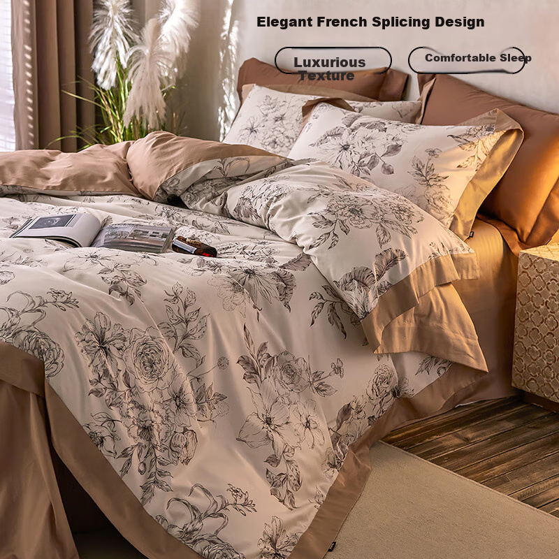 Dohia 50-Count Pure Cotton Bedding Set