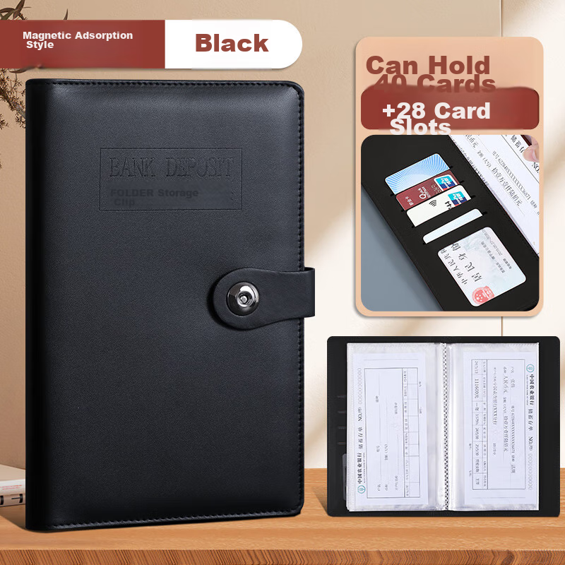Longe Document Organizer - Bill Holder with 40 Slots