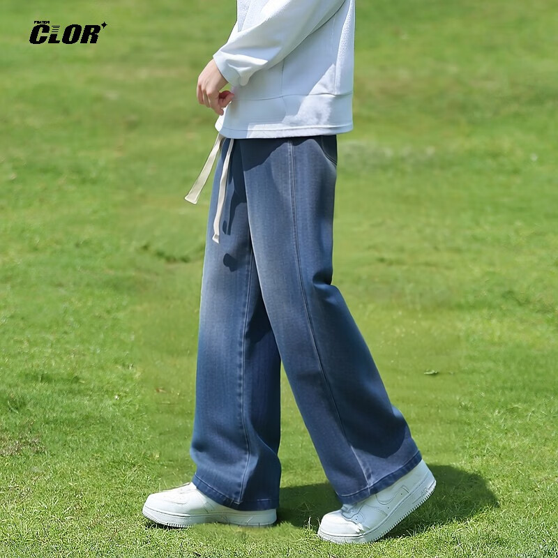 CLOR Gradient Jeans - Trendy Loose Fit for Men