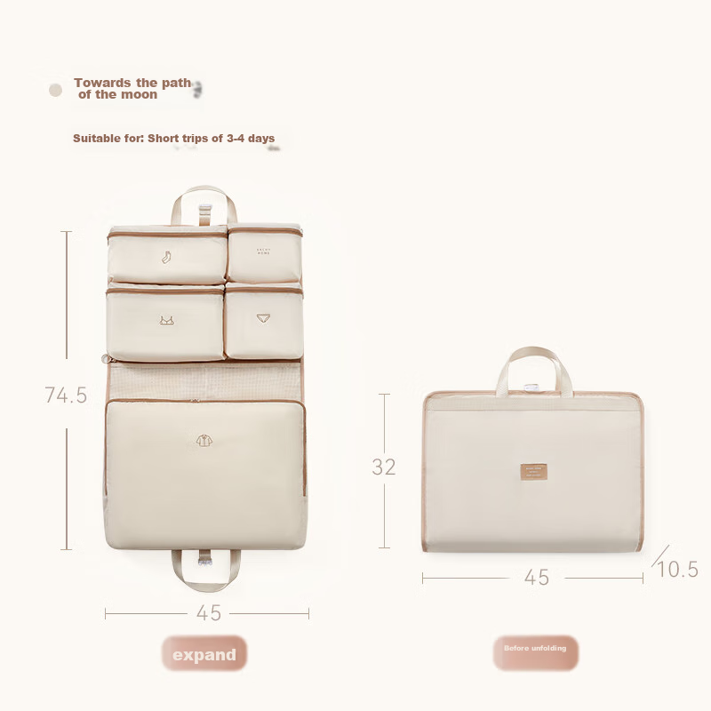 EACHY Travel Storage Bag - Apricot