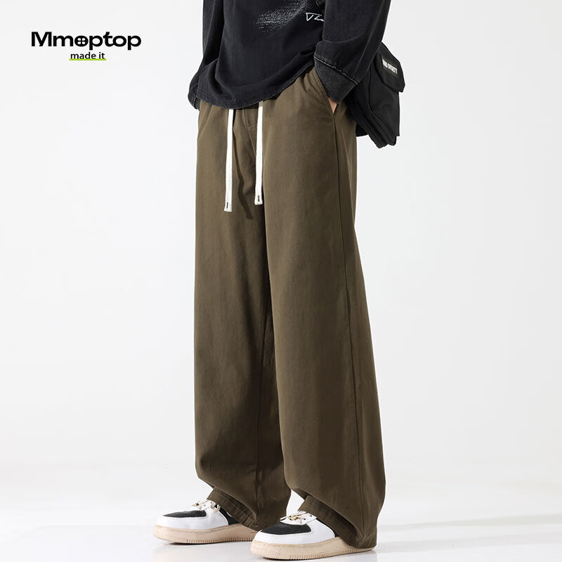 MMOPTOP Japanese High Street Pure Cotton Men's Casual Pants