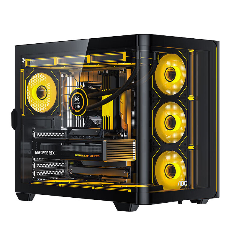 AOC Chentian Bow CG455 Black ATX Computer Case