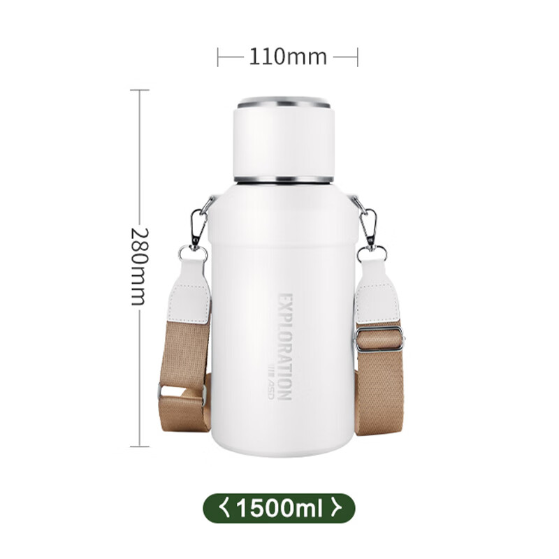 ASD Insulated 1.5L Flask - 316 Stainless Steel
