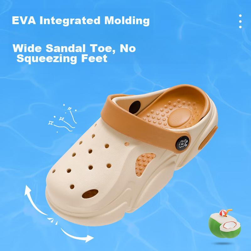 BOBDOG Kids' Soft Summer Slippers