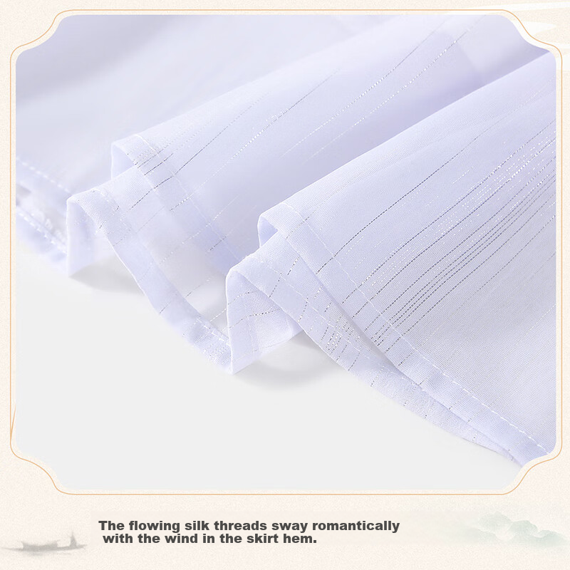 Classic Teddy Girls' Hanfu Princess Dress