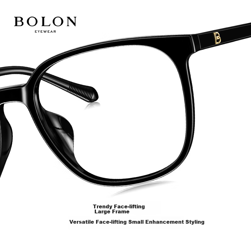 BOLON Eyeglasses - Trendy Face-Slimming Large Frame Glasses