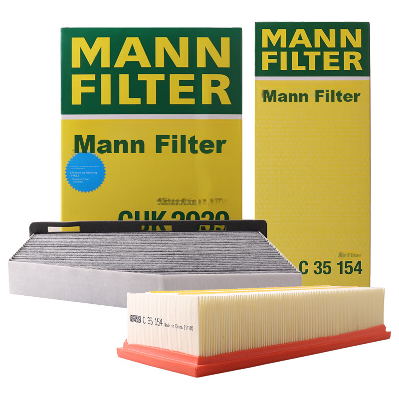 MANNFILTER Triple Defense Filter Set