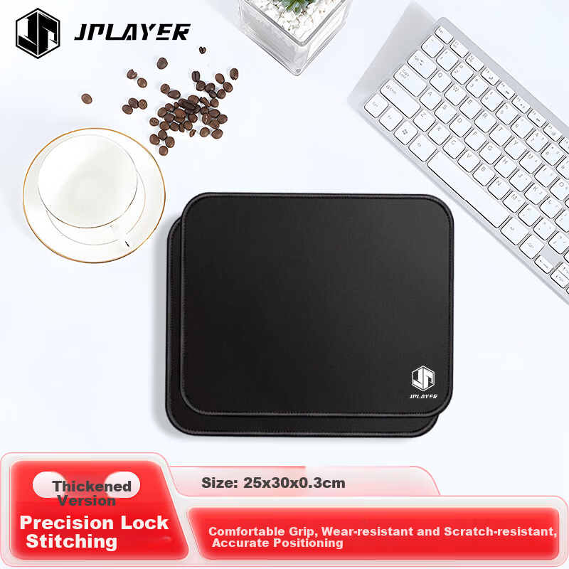 JPLAYER Mouse Pad - Compact Gaming & Office Pad