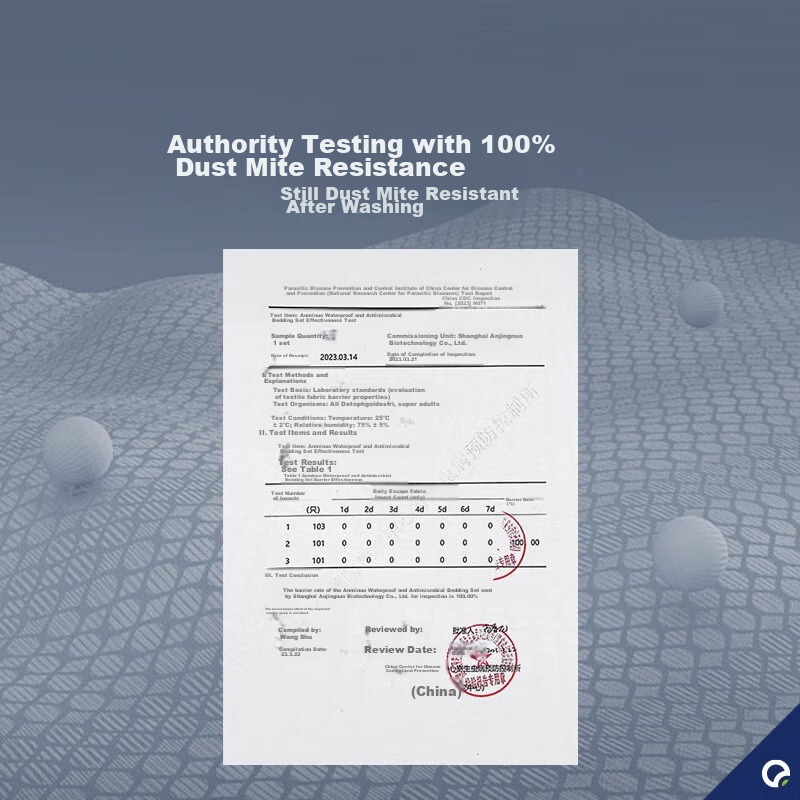 Anmino Anti-Mite Fitted Sheet - Waterproof & Breathable