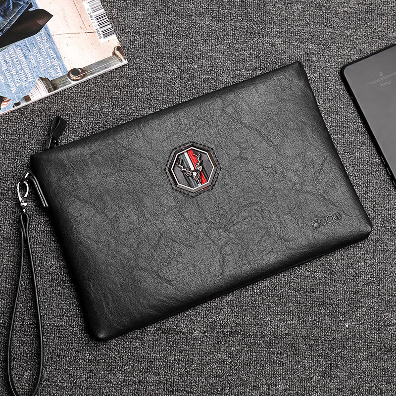 COW Men's Clutch Bag - Business Envelope Style