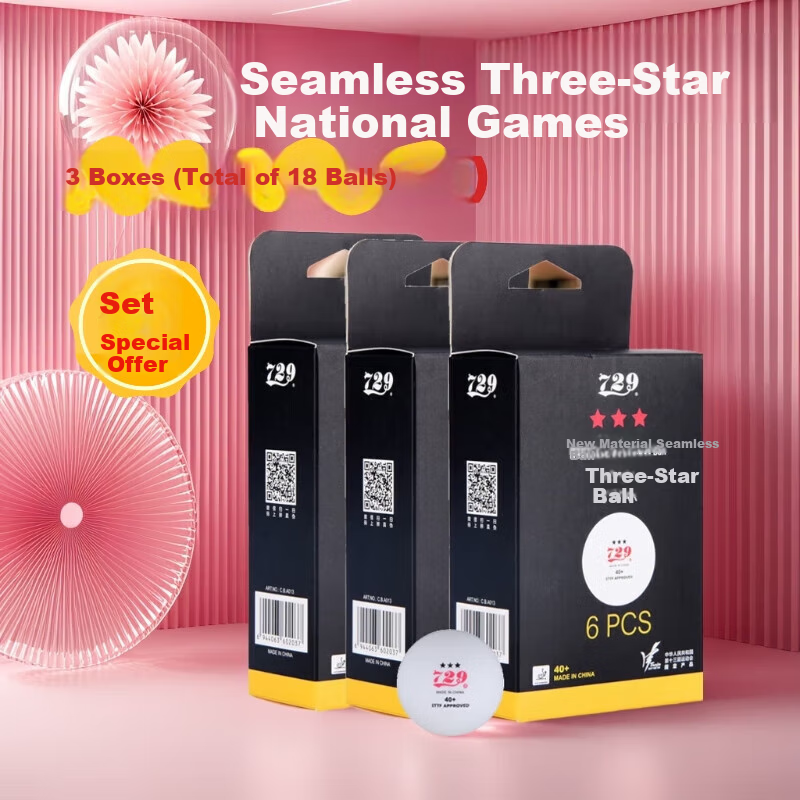 729 Table Tennis Three Stars 40+ Ball