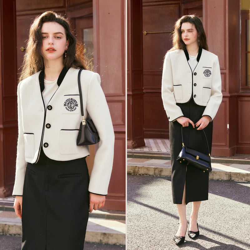 Olrain French Chic Short Jacket