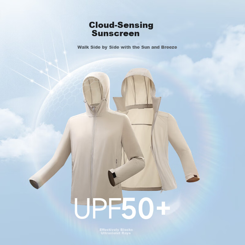 Goldlion Cloud Wing Jacket Spring Summer UV Resistant Hooded Lightweight
