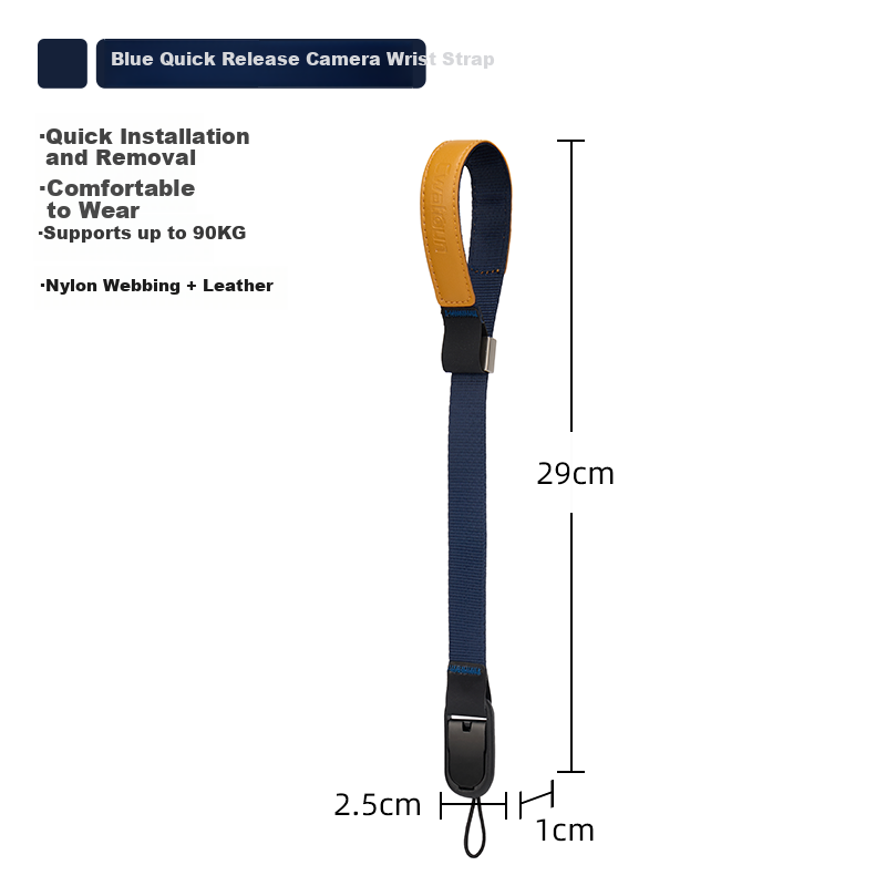 CWATCUN Magnetic Camera Wrist Strap for Sony, Fuji, Canon, Nikon