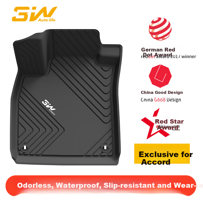 3W Honda 11th Gen Accord Car Mats