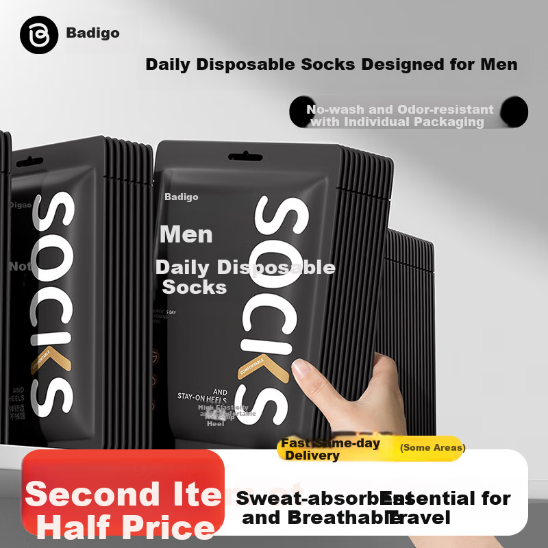 BADIGAO Thick Winter Socks for Travel