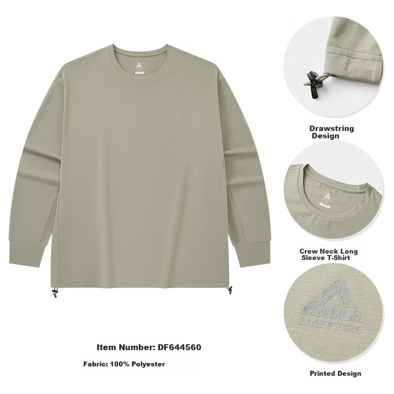PEAK Quick-Dry Long Sleeve T-Shirt for Men