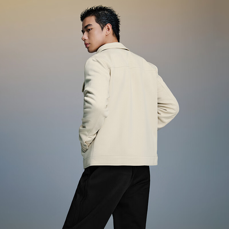 HLAHLA Men's Striped Fashion Jacket