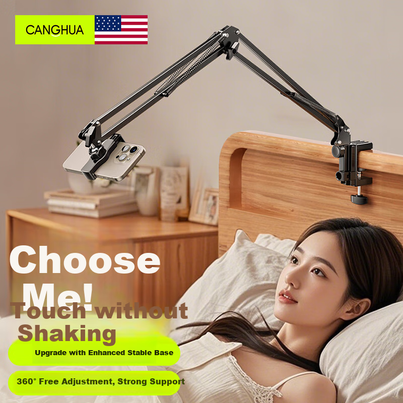 CangHua Phone Stand for Bedside Use & Overhead Shooting